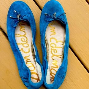 Size 9 suede Felicia Ballet Flat from Sam Edelman